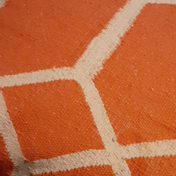 Orange Accent Pillow - Picture 2 of 7